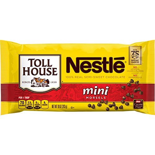 NESTLE TOLL HOUSE Mini Morsels 10 oz. Bag, Pack of 12 NESTLE TOLL HOUSE Mini Morsels 10 oz. Bag, Pack of 12