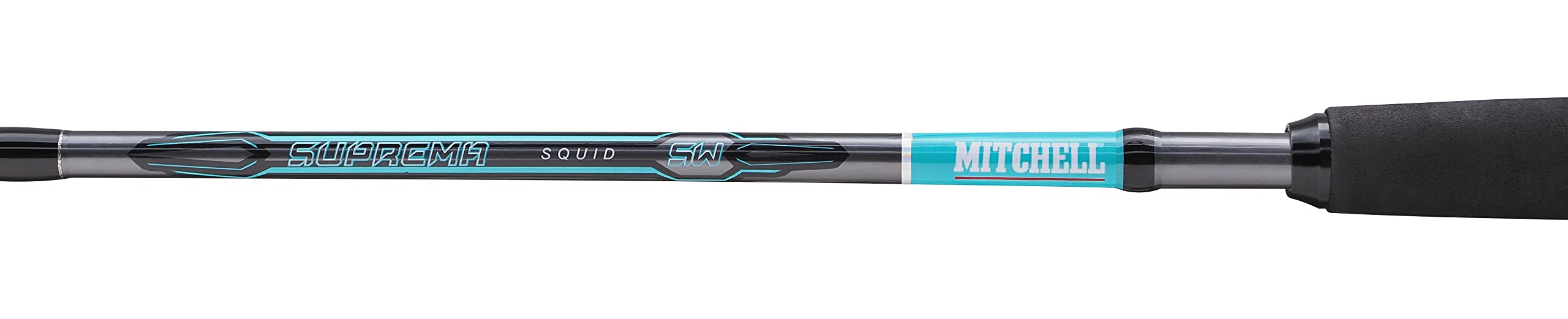 Mitchell Suprema Squid Fishing Rod, Designed and Developed in Italy, M30 Carbon Blank, Bright and Solid Tip for Lure Control and Bite Detection, Short Transport Length for Easy Travel