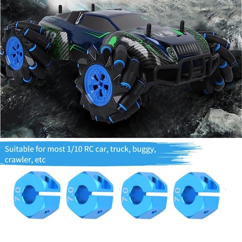 Dilwe Adattatore Esagonale per Ruote, 4 Pezzi da 7 mm a 12 mm Adattatore per Esagonale per Ruota RC Pezzi di Ricambio per Auto RC Pezzi di Ricambio Dilwe Adattatore Esagonale per Ruote, 4 Pezzi da 7 mm a 12 mm Adattatore per Esagonale per Ruota RC Pezzi di Ricambio per Auto RC Pezzi di Ricambio