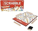 Hasbro Scrabble Board Game, Classic Word Game for Kids Ages 8 and Up, Fun Family Game for 2-4 Players, The Classic Crossword Game, Multicolored, F4204