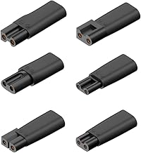 chenyang Adaptateur USB C vers DC 5 V 2 broches 1,8 mm 2,35 mm pour tondeuse à cheveux électrique, barbe, rasoir, instruments de beauté 6 pièces/lot