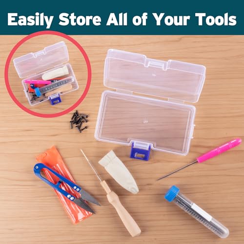 Image of Needle Felting Kit for Beginners with Case - DIY Wool Felting Craft Kit - Make 8 Cute Animal Food Designs - Starter Set with Mat, Wool Felt Tools, Needles, Instructions - Arts & Crafts Gift Set