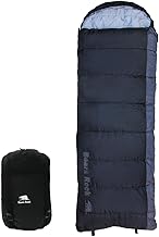 Bears Rock MX-604 -6 Degree Sleeping Bag, Envelope Type, Compatible with 3.5 Seasons