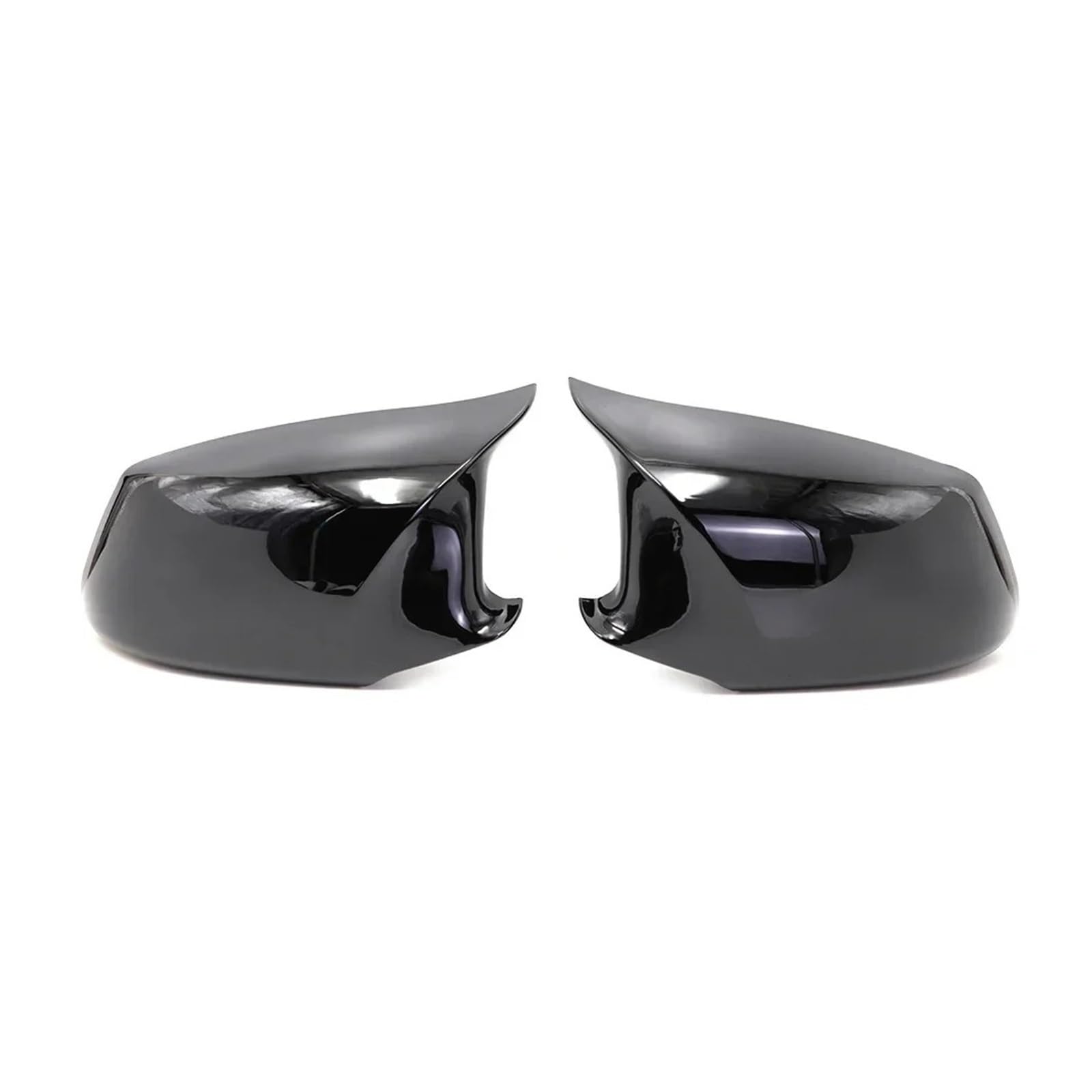 Rearview Mirror Cover Cap for 5 Series F10 F11 2010-2013 LHD Sticker Rearview Side Mirror Cover Wing Cap Exterior Door Case Trim(Gloss Black)