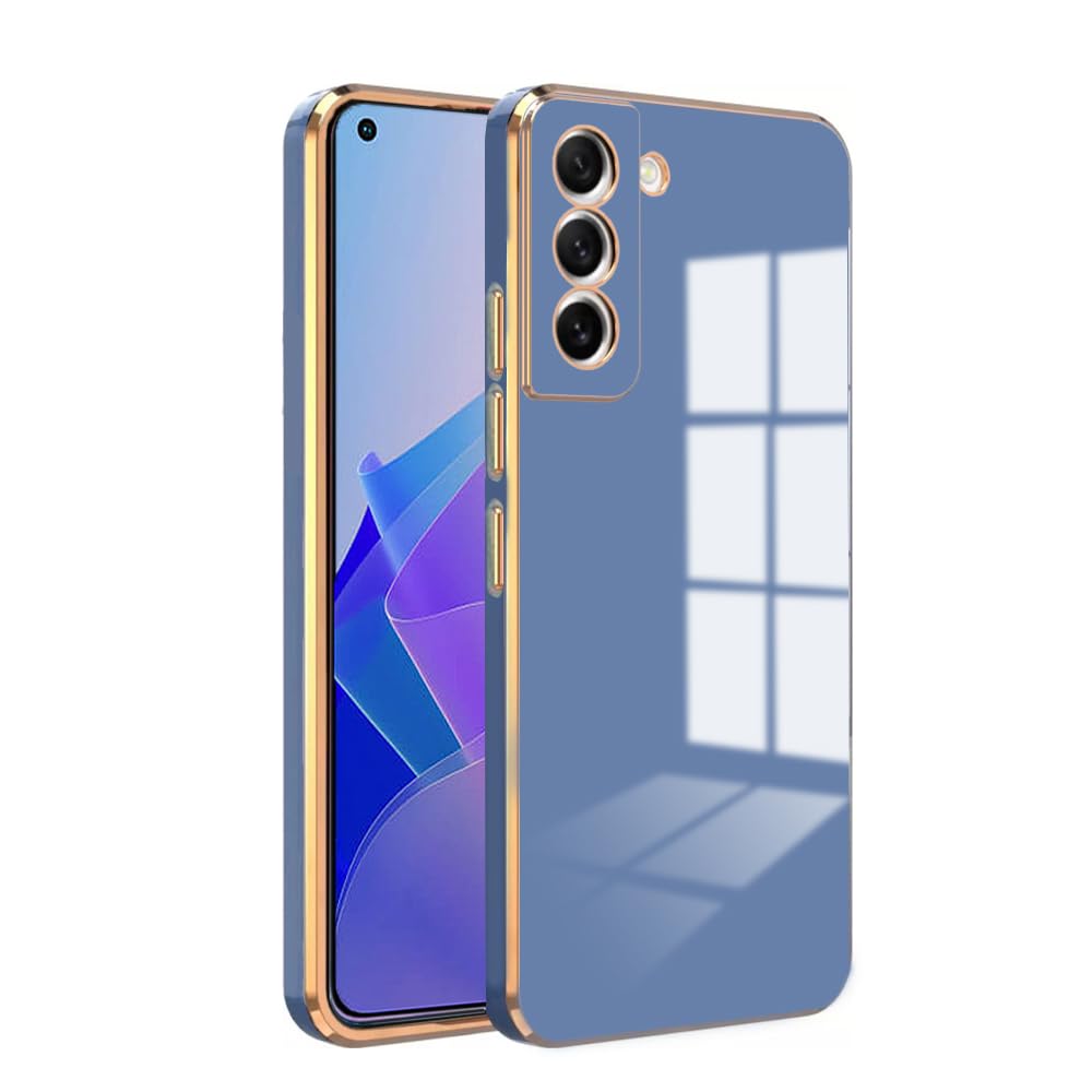 KARWAN®️ Luxury 6D Chrome Back Cover Case Compatible for Samsung Galaxy S23FE |Slim Shockproof Soft TPU | Raised Lips Protection | Camera Protection | Stylish Back Case and Cover | -Blue (B0CS6YT1K8) Amazon Price History, Amazon Price Tracker