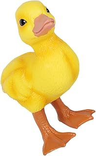minkissy De Patito Amarillo Color Juguete De Simulación De Animales De Plástico Decoración De Escritorio
