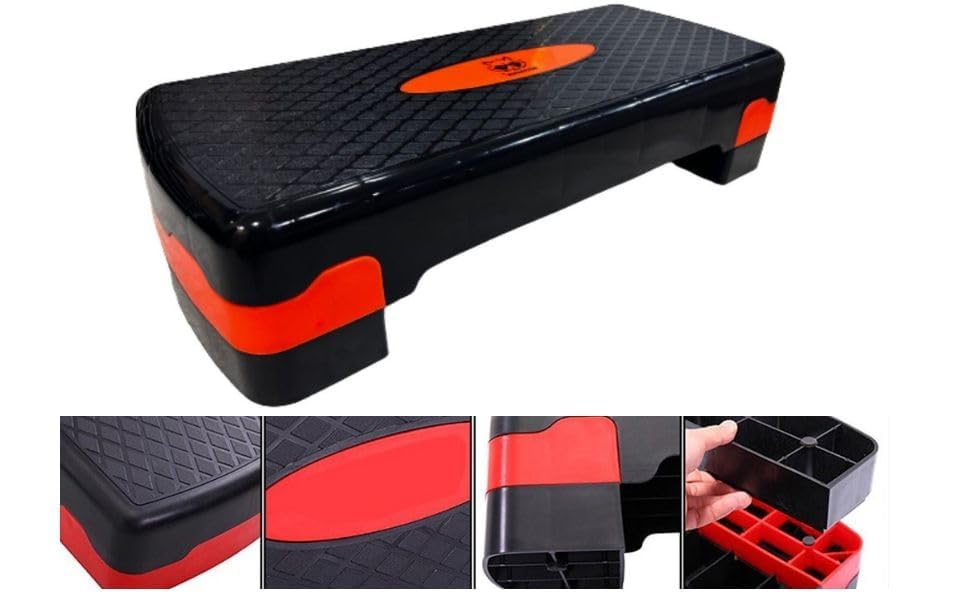 Mapache Aerobic Stepper for Men and Women for Home & Gym Use 68x28x15 Two Color Combo Pink & Orange Pack of 2 (B0CBZ68D66) Amazon Price History, Amazon Price Tracker