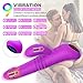 Maison-Market G-Spot Vibrator Massager with Thrusting 0.78 inches Max, Heating Function Swing Dildo for Clitoris Stimulation, USB Rechargeable Waterproof with 10 Vibration Modes Dual Motor for Women