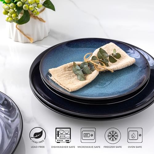 Leratio LDP069BW Ceramic Dinner Plates Set Of 6 thumb #3