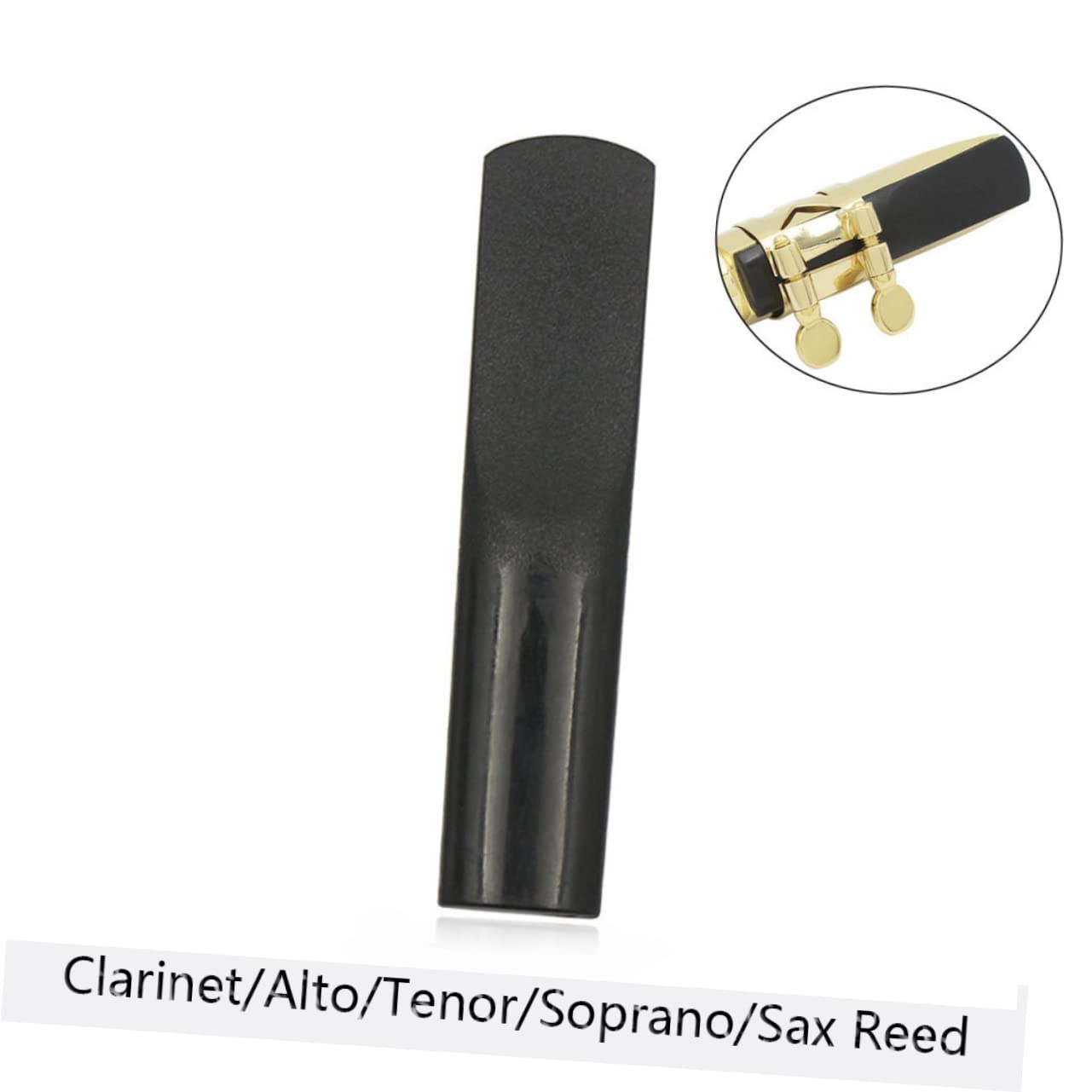 HEMOTON 2pcs Resin Tenor Saxophone Strength 2.5 Saxophone Parts for Woodwind Instruments