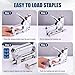 WORKPRO Upholstery Staple Gun, 3-in-1 Heavy Duty Staple Gun with Power Adjustment, 3000 pcs Staples and Stapler Remover, Manual Brad Nailer for Wood, Upholstery, Carpentry, Decoration DIY, Furniture