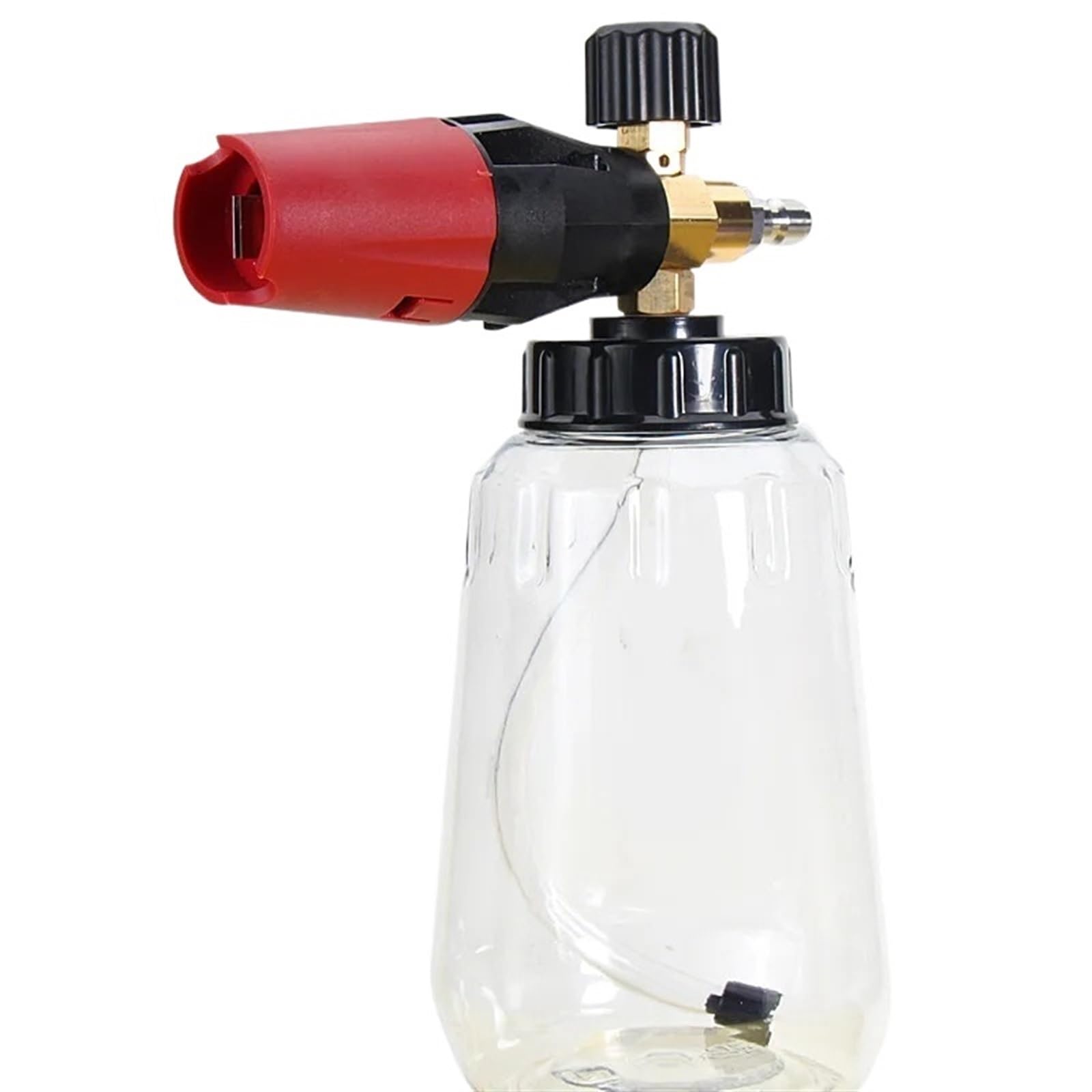 Lata de aerosol de espuma para lavado de autos los fines de semana en familia