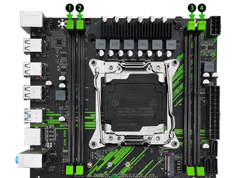Carte mère X99 Machinist PR9 LGA 2011-3 pour processeur Intel Xeon E5 V3 V4