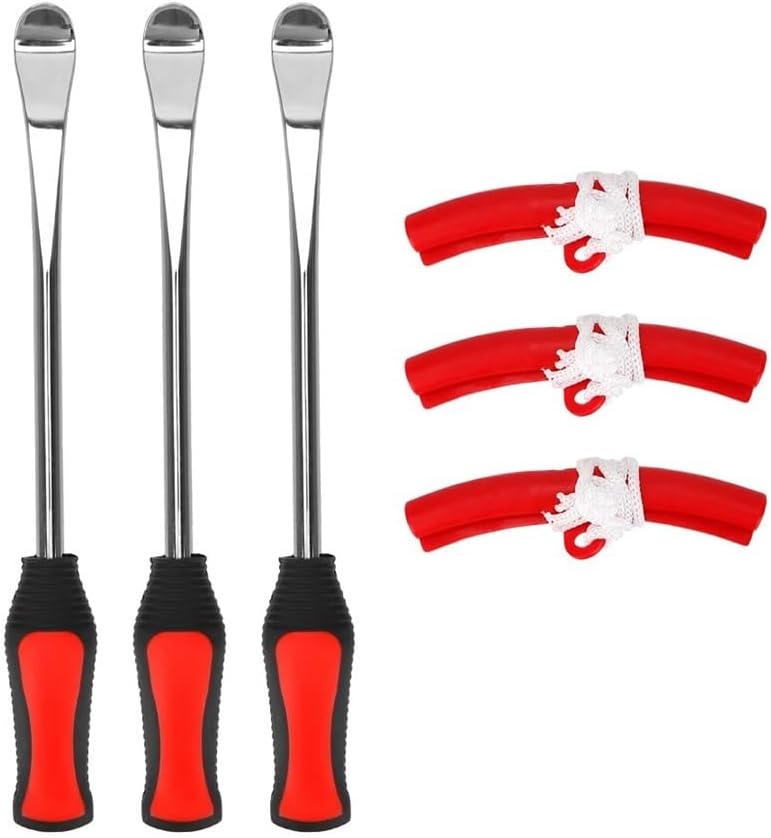 Rim Protector Tire Changing Lever Tools Auto Spoon Tire Kit Motorcycle Bicycle Tire Changing Levers(1 Piece)