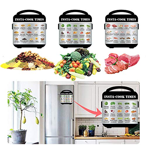 Pressure Cooker Accessories 6 Quart 8 Qt for Instant Pot, Steamer Basket Springform Pan Egg Trivet Cookbook Magnets Receipt, SS304 Stainless, Compatible with Instapot Duo 6 Qt 8 Quart