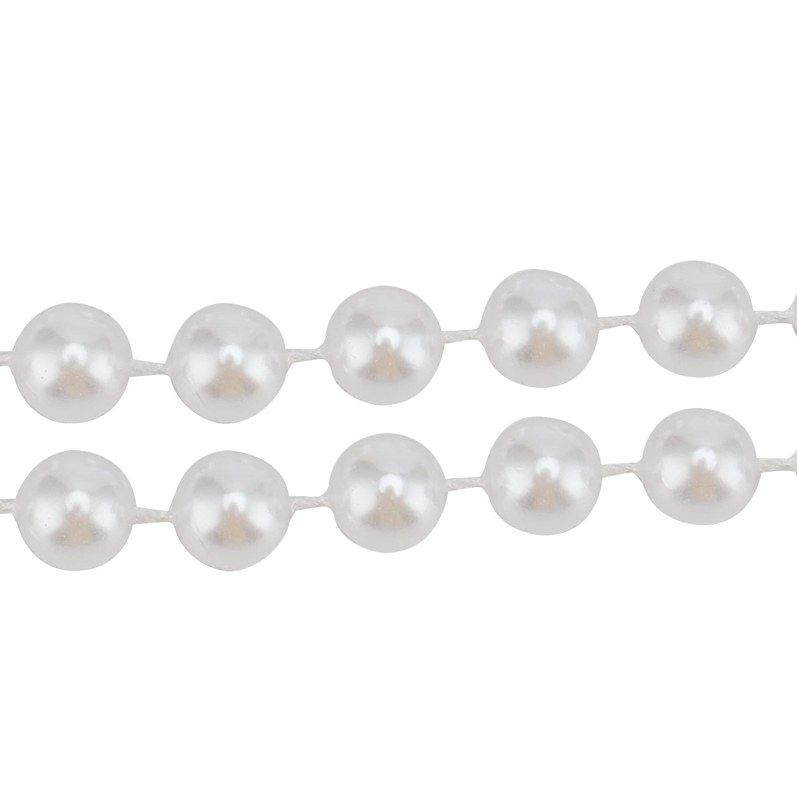 Filo Perle Decorative Bianche 3mm - 50 Metri - Per Cucito E Decorazioni - Foto 4