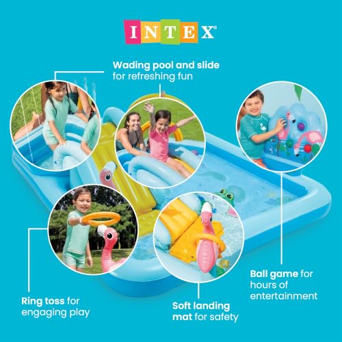 Image of Intex Jungle Adventure Inflatable Play Center, for Ages 2+