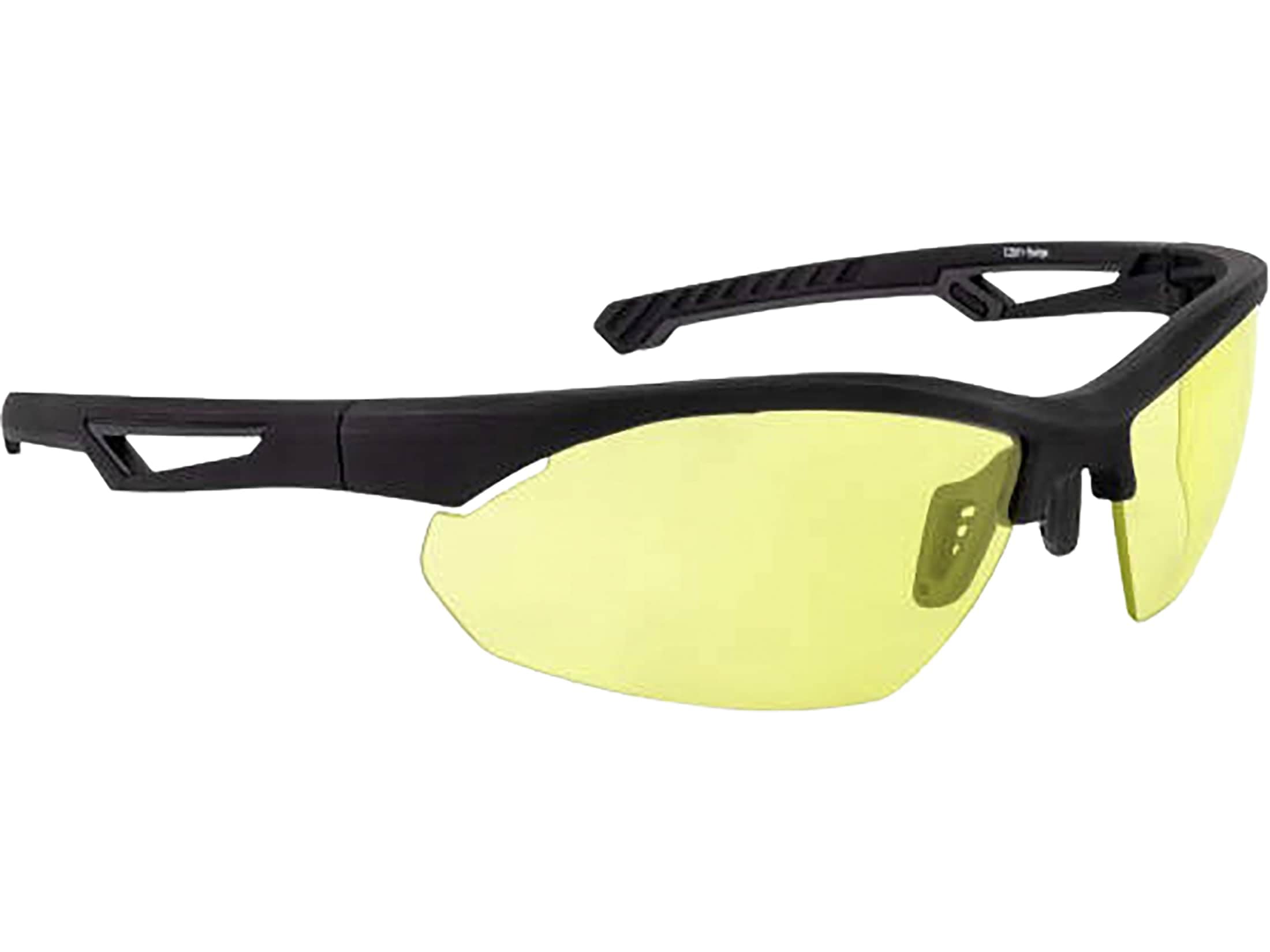 Radians Ballistic Amber Lens Black Frame, XFBD1040C