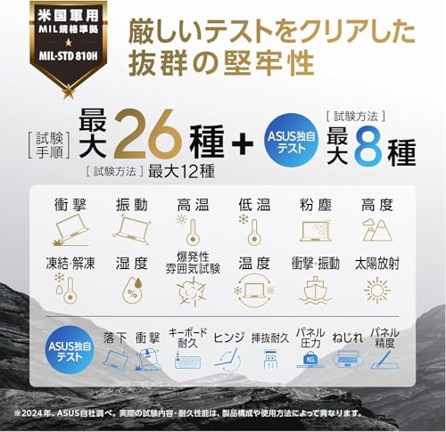 undefined 【Amazon.co.jp限定】 ASUS Chromebook クロームブック CX1405CTA 14インチ インテル N150 8GB メモリ 64GB eMMC バッテリー駆動 8.8時間 重量1.38kg 日本語キーボード ゼロタッチ登録対応 Wi-Fi 6 クワイエットブルー CX1405CTA-S60459 の商品画像 12