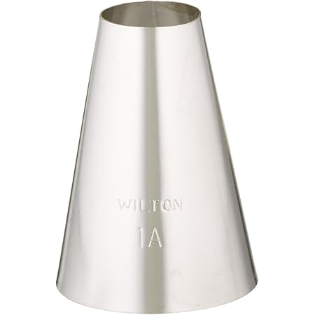 Wilton No. 1A Round Decorating Tip, Multicolor