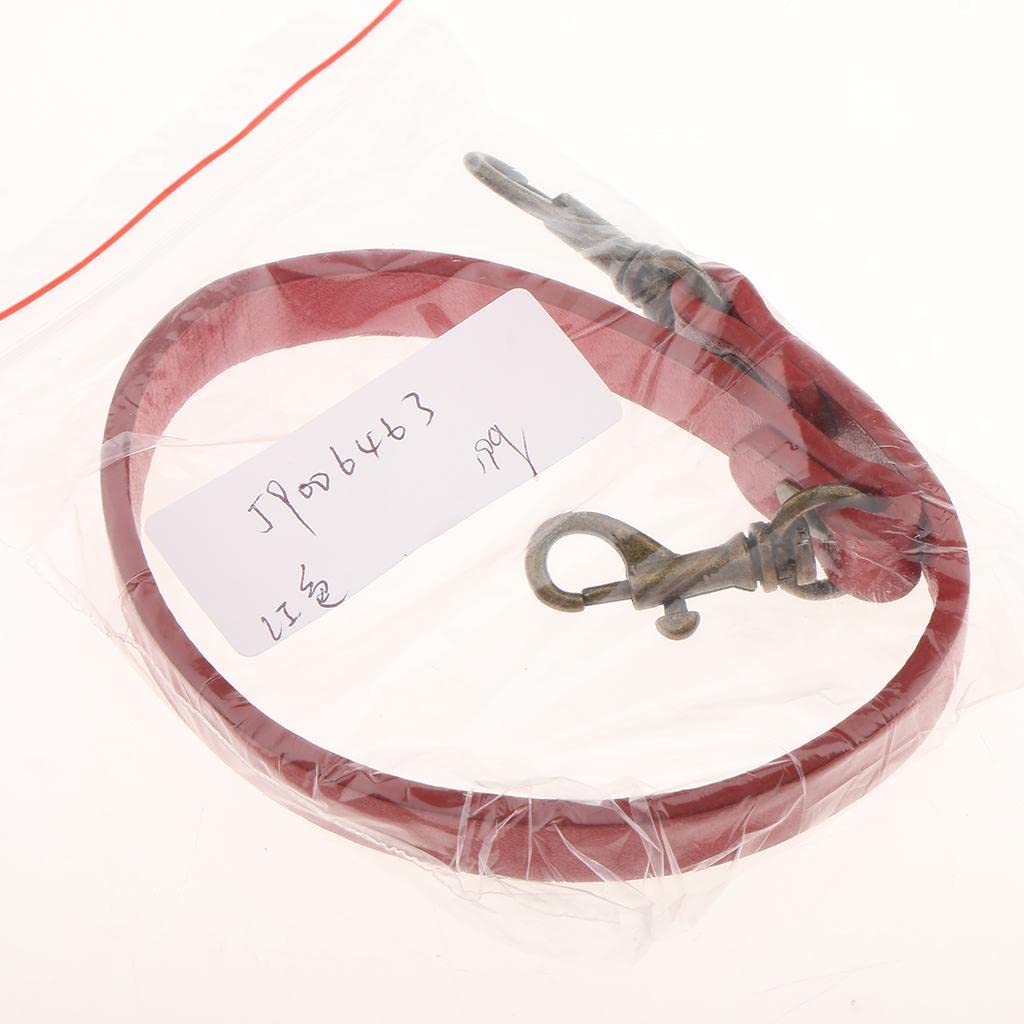 HEAVENGLOW PU Leather Short Handbag Bag Strap Replacement Purse Handle 36cm Red|Handbag Accessories-image-48