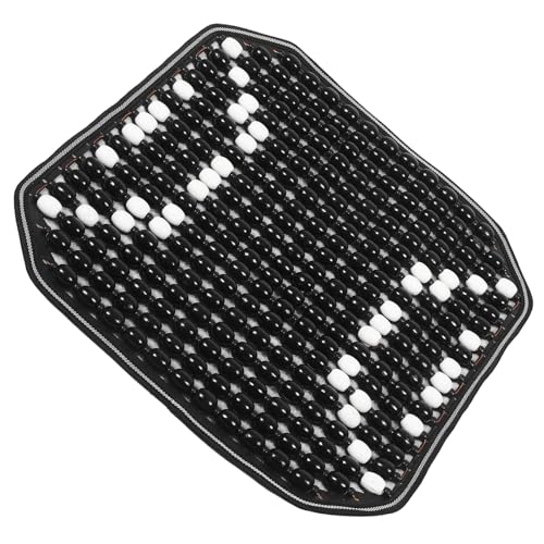 Coussin de siège auto en perles de bois pour le bureau et SUV