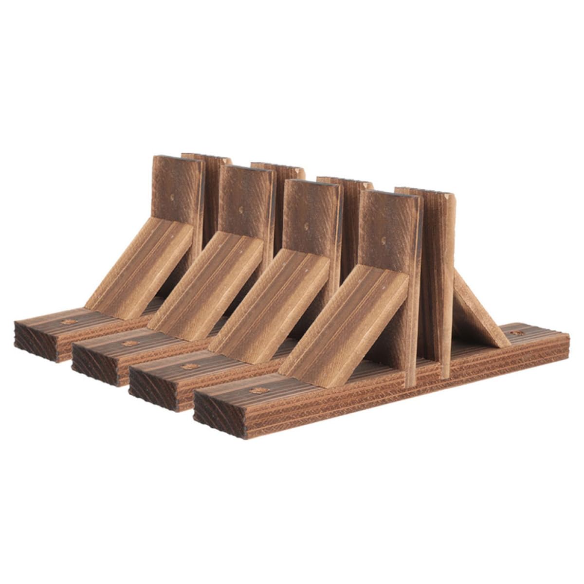Base de clôture en bois anti-basculement et support robuste - 8