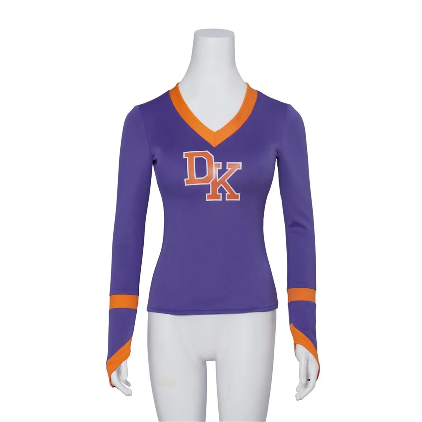 Costume da Cheerleader Lingerie for squadra di cheerleader, studentesse, abbigliamento da gioco, maglietta a maniche lunghe, gonna competizione, costume sexy donna Per lo sport
