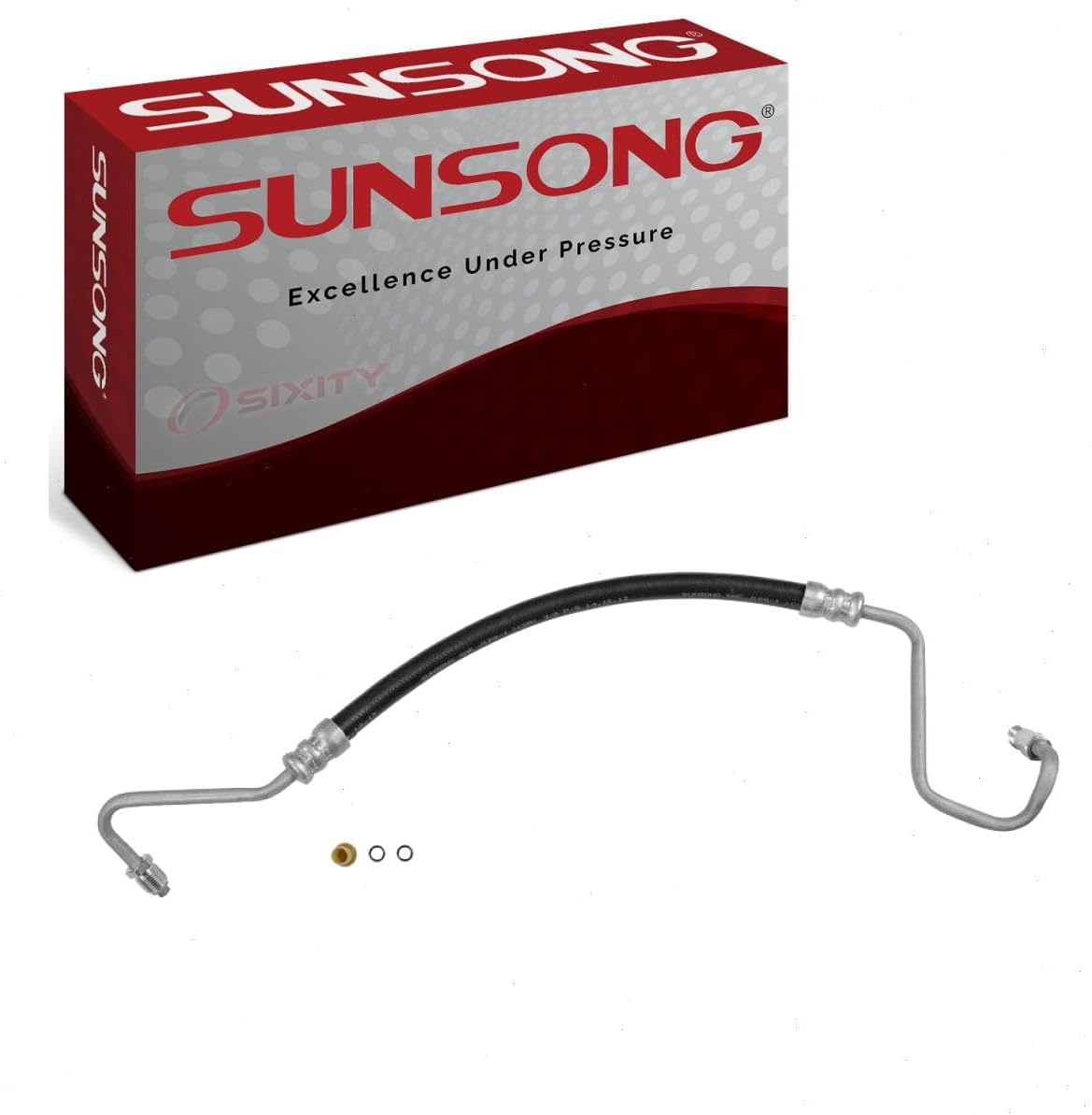 Sunsong 3401053 Power Steering Pressure Line Hose Assembly Sunsong 3401053 Power Steering Pressure Line Hose Assembly