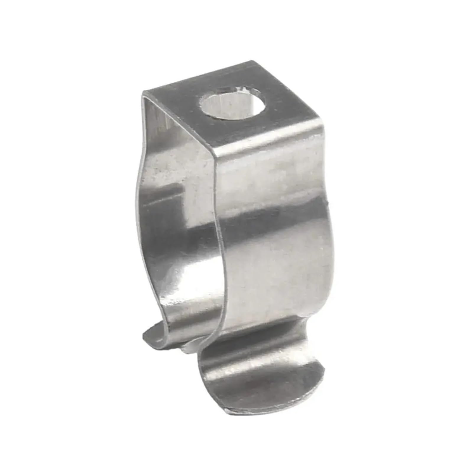 DWAMMEBRS U Clips Holder Bracket 10Pcs Spring Clip Clamp Holders Base Tool Lamp Tube T8 T10 Heavy Duty Pipes