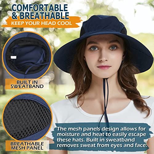 Einskey SUN HAT Waterproof Wide Brim Bucket Hat Packable Boonie Hat thumb #4
