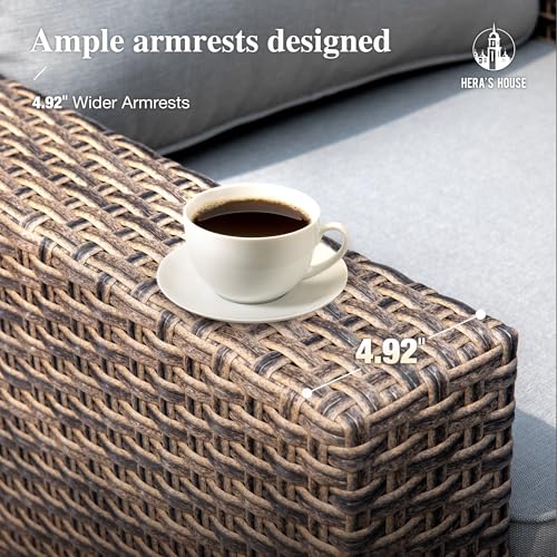 Luxury Patio Conversation Set Wicker
