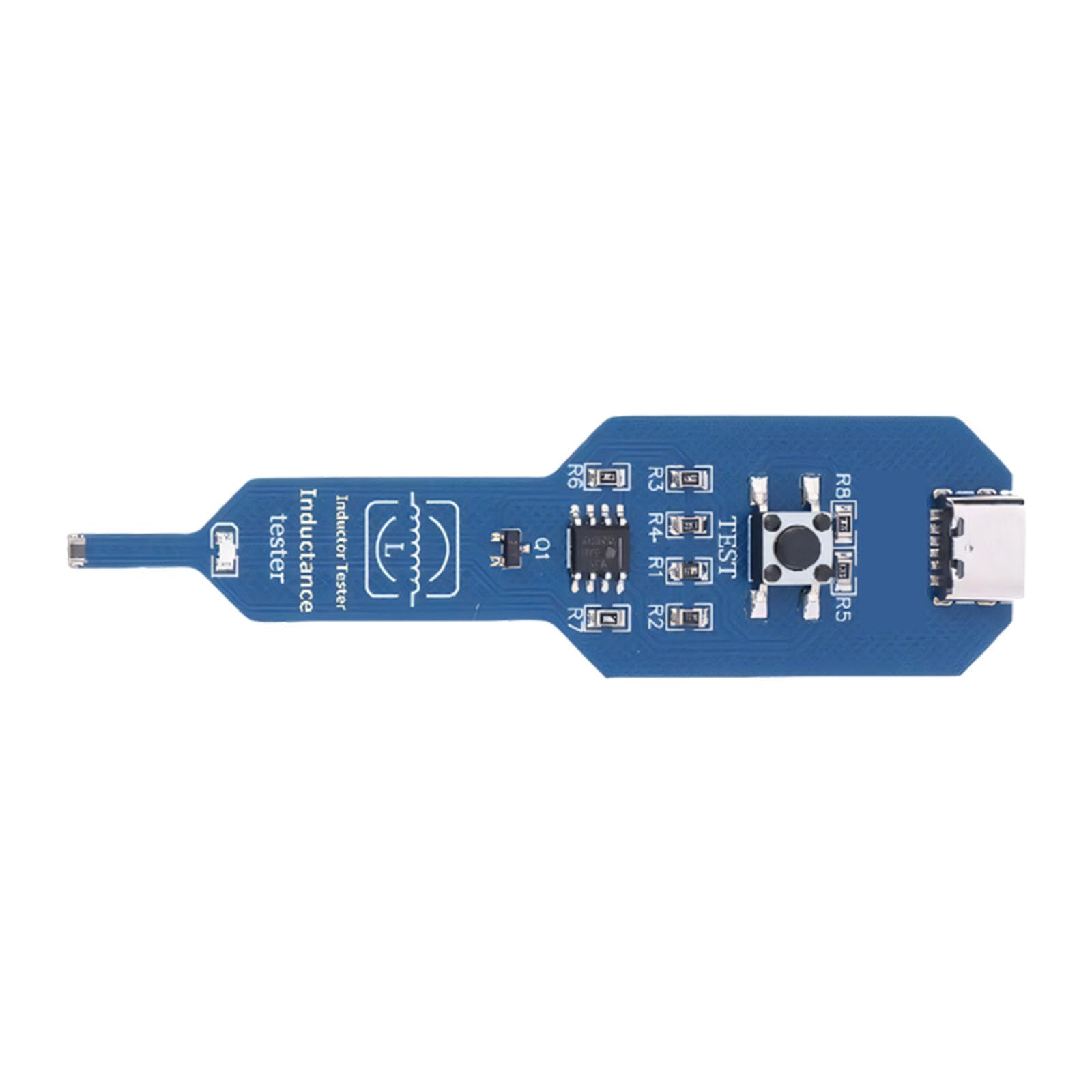 Accurate Inductance Tester for Circuit Board Coil Testing with Fast Response Time and Protections Design Electronic Component Analyser
