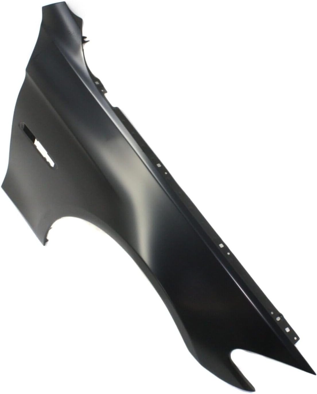 Replacement Fender Set For 2011-2016 BMW 528i Front Primed Steel w/Molding Holes Pair