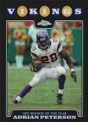 Adrian Peterson football card (Minnesota Vikings) 2008 Topps