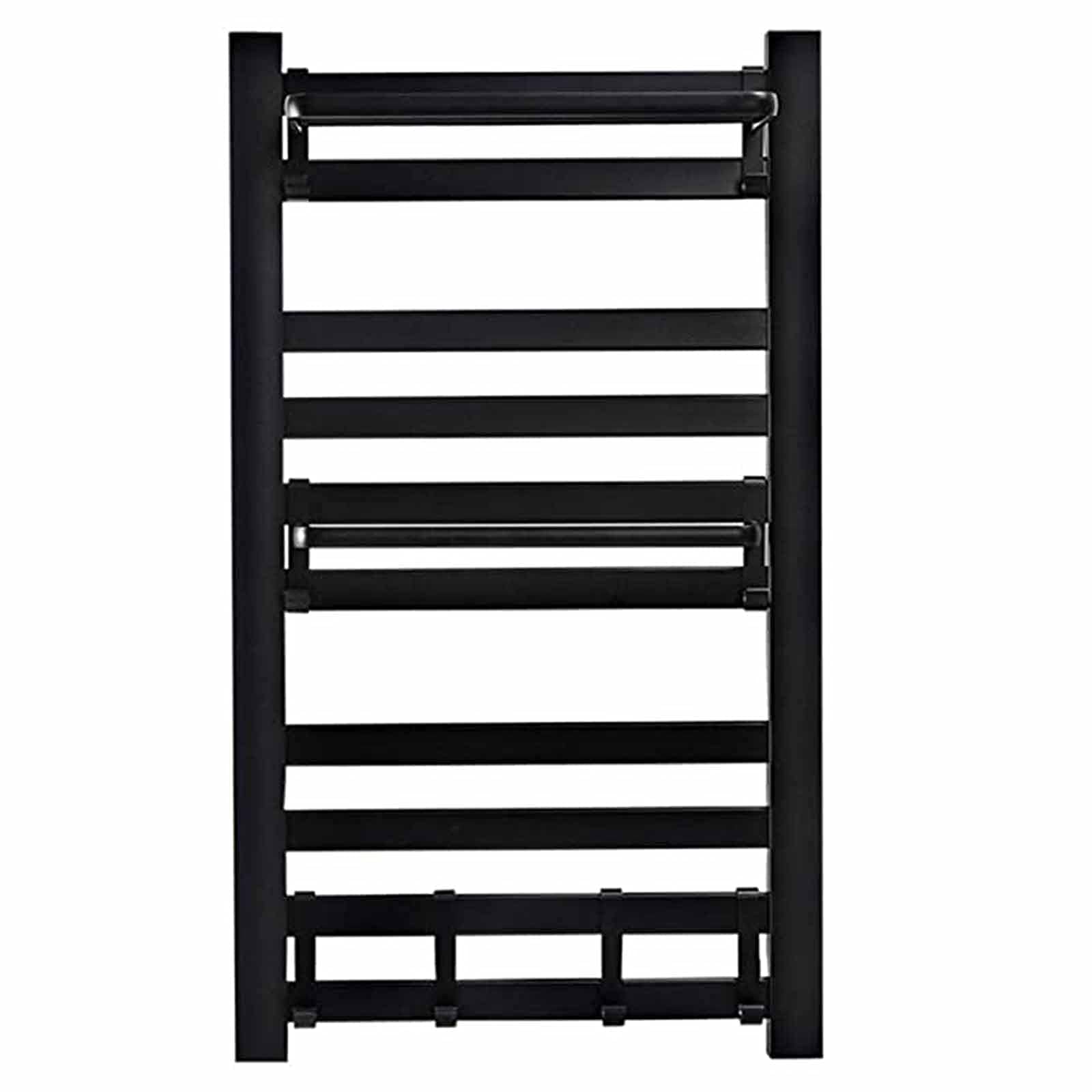 ZQFIDFYR Towel Warmer Drying Rack, 10 Bar Heated Towel Rack Rail, Wall Mount for Bathroom Towel Heater Towel Dryer (Hardwired)