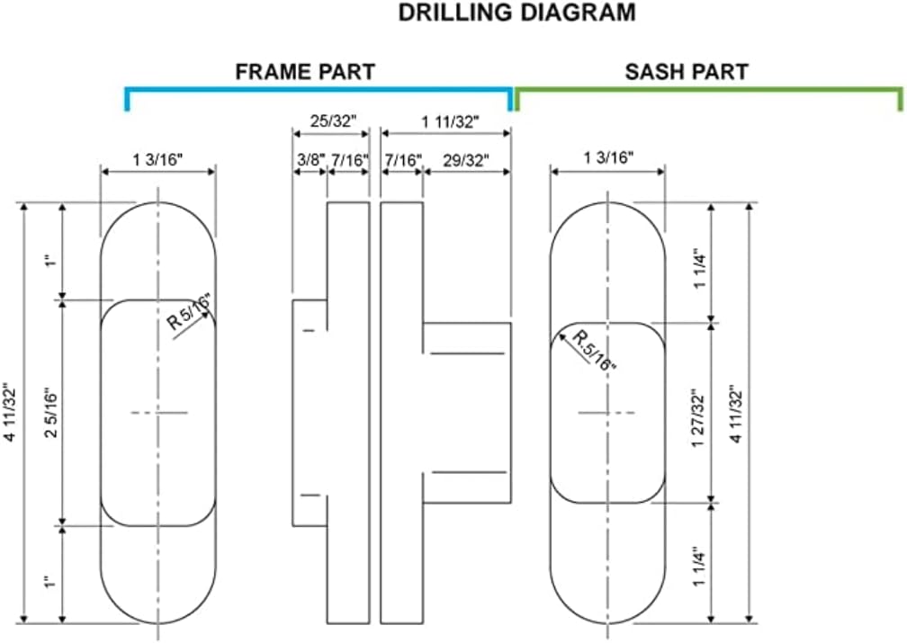 AGB 2.0 Eclipse - Adjustable Concealed Hinge for Telescopic coverplate and Flush (1 Set)