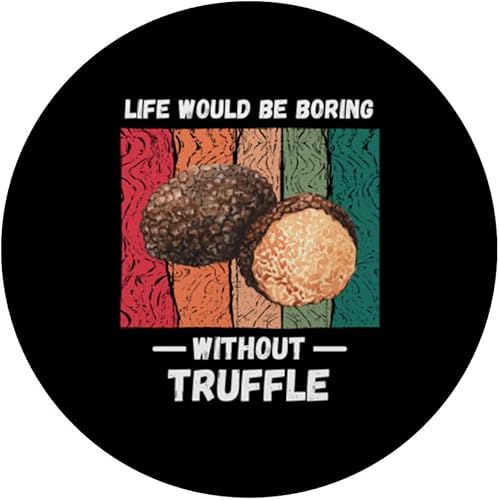 Miniatura 3 de Vintage Life Would Be Boring Without Truffle Lover Retro PopSockets Standard PopGrip