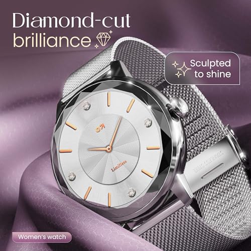 Image of GOBOULT Alora Smart Watch 1.19'' AMOLED Display, BT Calling, Rotating Bezel, 150+Watchfaces, 800 Nits Brightness, AI Voice Assistant, SpO2 Monitoring, 120+ Sports Mode (Silver)