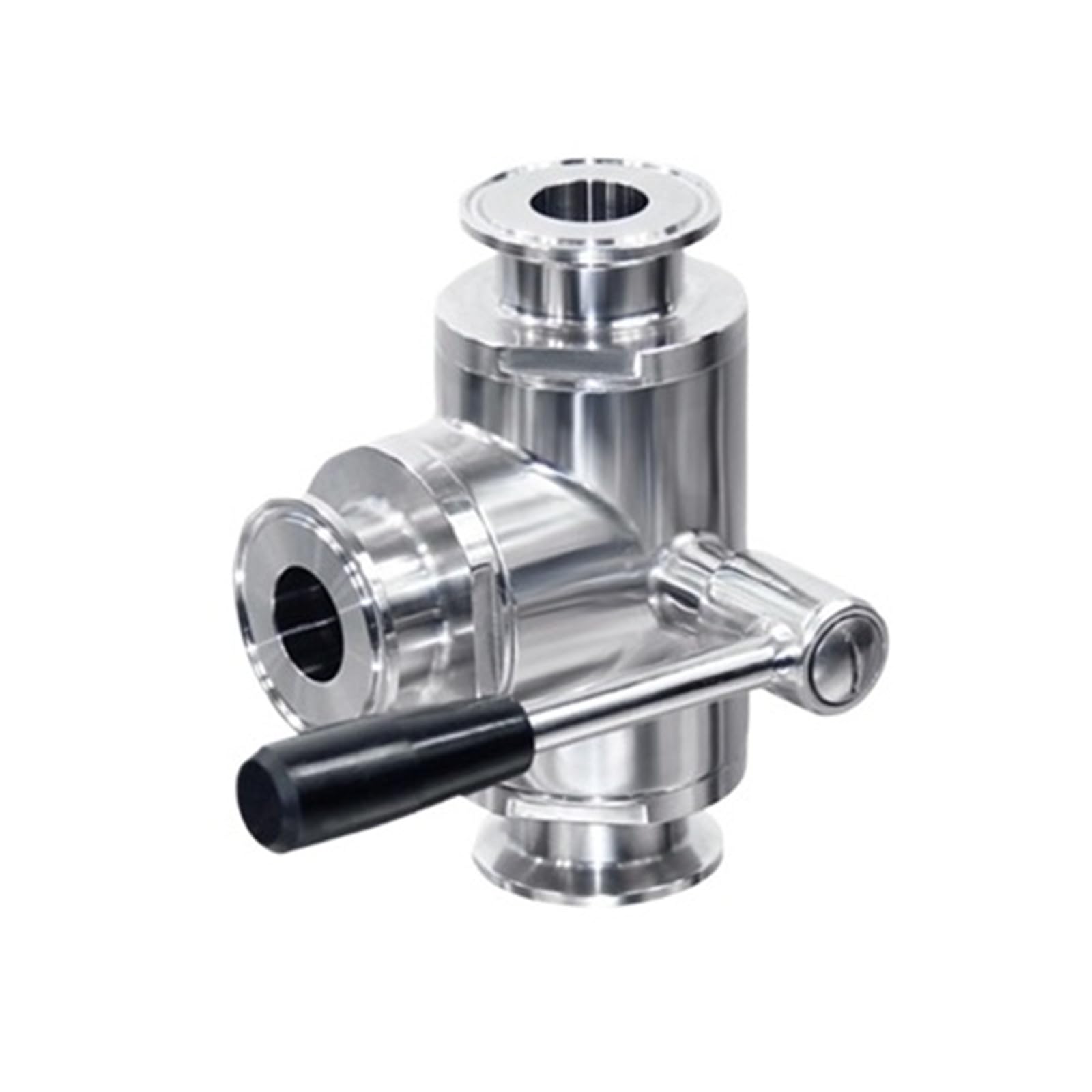 Iddcmwnb One Color Ss304 316L Manual Three Way Ball Valve Sanitary Stainless Steel