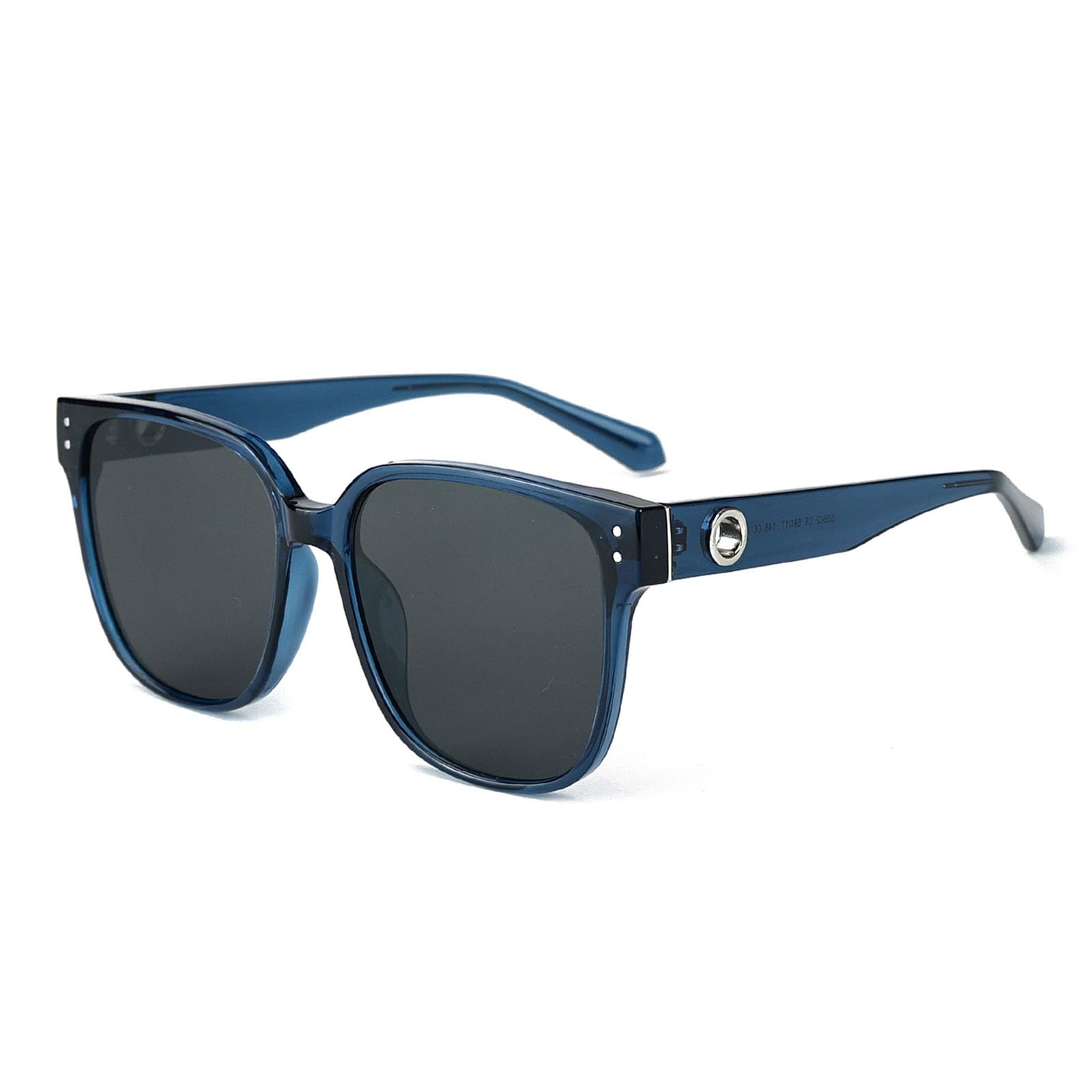 Occhiali da Sole Polarizzati da Uomo E da Donna Moda TR90 Grande Cornice UV400 Adatto Protezione Solare Pesca Cavalcare