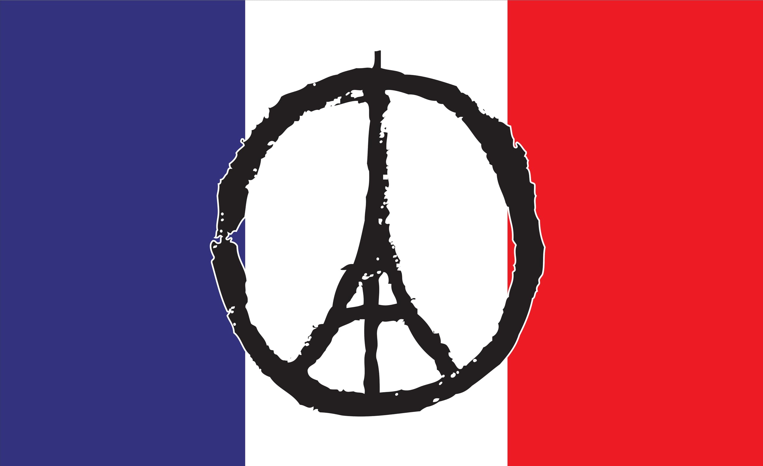 Drapeau de la France Tour Eiffel pavillon navire 90x60cm pour extérieur