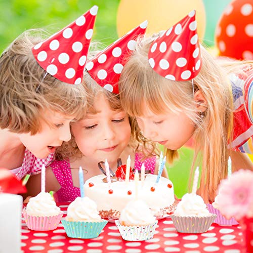 600 Pieces Christmas Candyland Party Cupcake Liners Colorful Paper Baking Cups Cupcake Wrappers Wraps Muffin Case Trays For Christmas Candyland Donut Party Decorations (Delicate Color) #TOP5