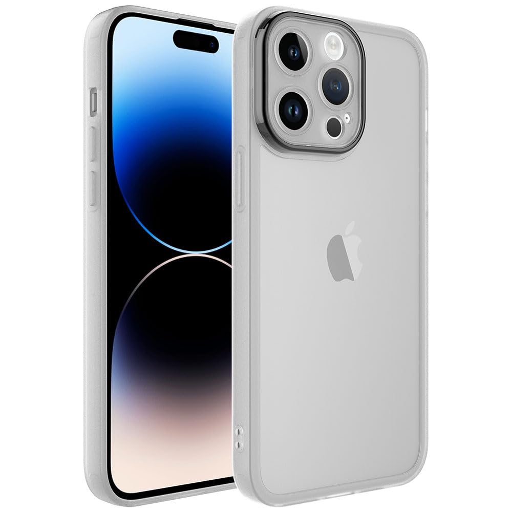 Zore Apple için uyumlu iPhone 14 Pro Kılıf Kamera Korumalı Transparan Zore Post Kapak Renksiz