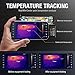 Thermal Camera Android - Teslong Thermal Imaging Camera,50mK Heat Sensitivity, 5℉ to 1112℉ Testing Range, 6 Color Palettes, Ideal for Home and Industrial Use,Works for Android (256x192)