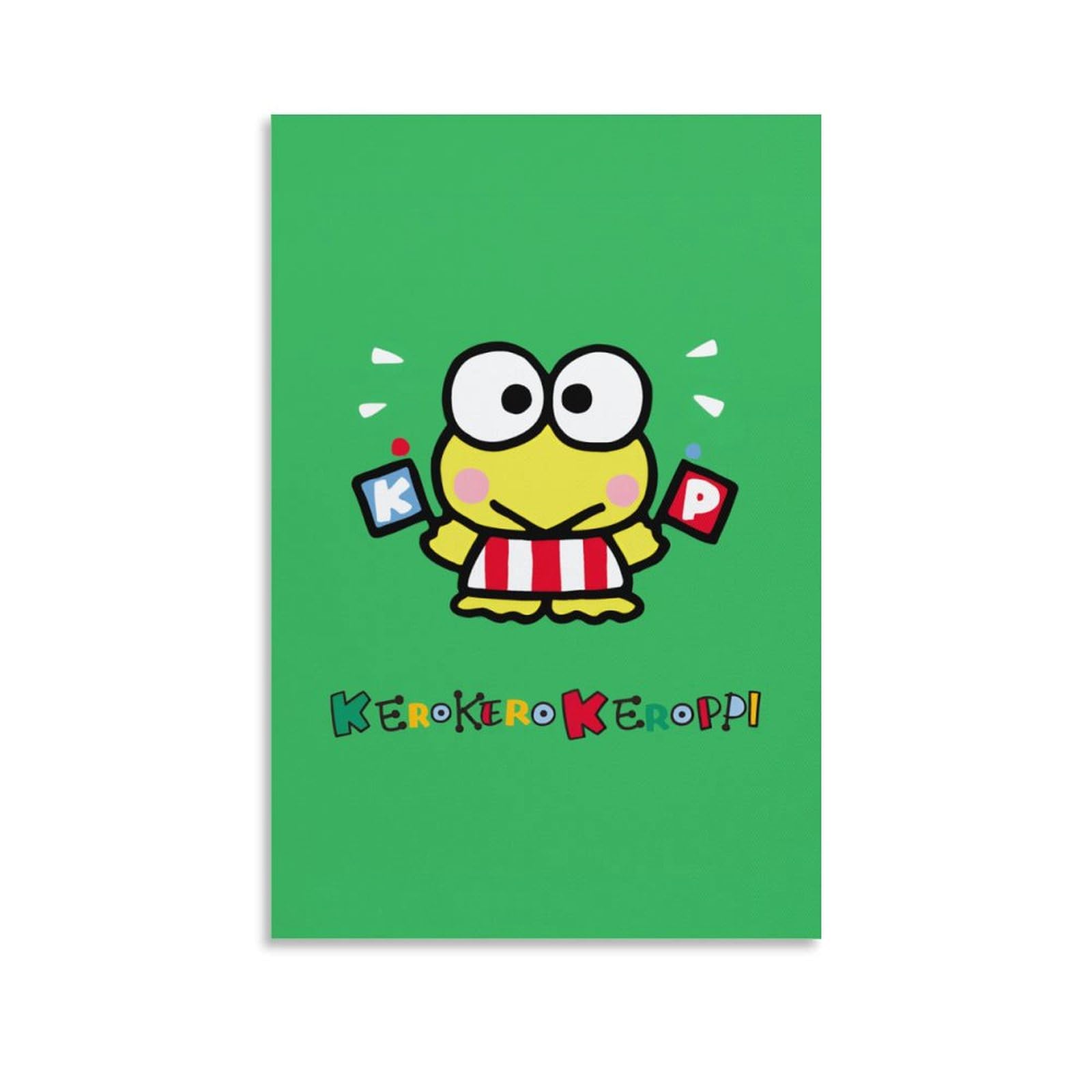 Amazon.co.jp: けろけろけろっぴ アートポスター 飾り絵 かわいい