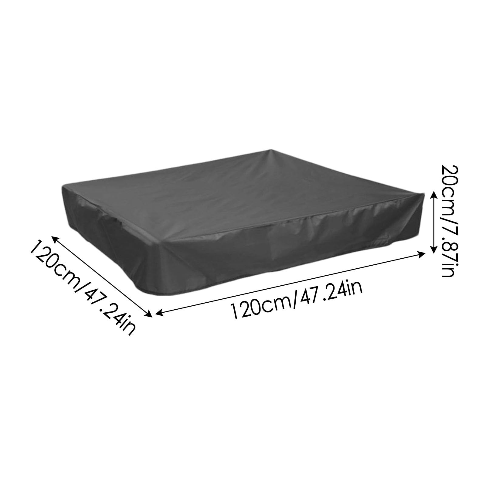 Achteckige Sandkasten-Abdeckung Aus Oxford-Stoff - 213x190cm Mit Kordelzug | Schutz Vor Regen, Blättern & Tieren | Ideal Für Garten & Outdoor-Aktivitäten