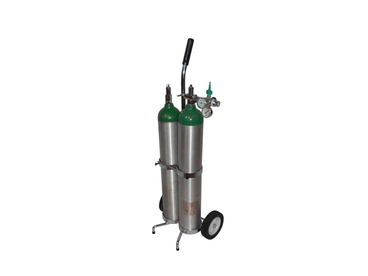 (2pc)FWF CART Holds 2 (D OR E Style) CYLINDERS Diameter 4.3 Made in USA