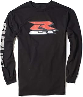 AmericanSuzuki Suzuki GSXR Long Sleeve Black Mens T-Shirt 990A0-16252 XXL