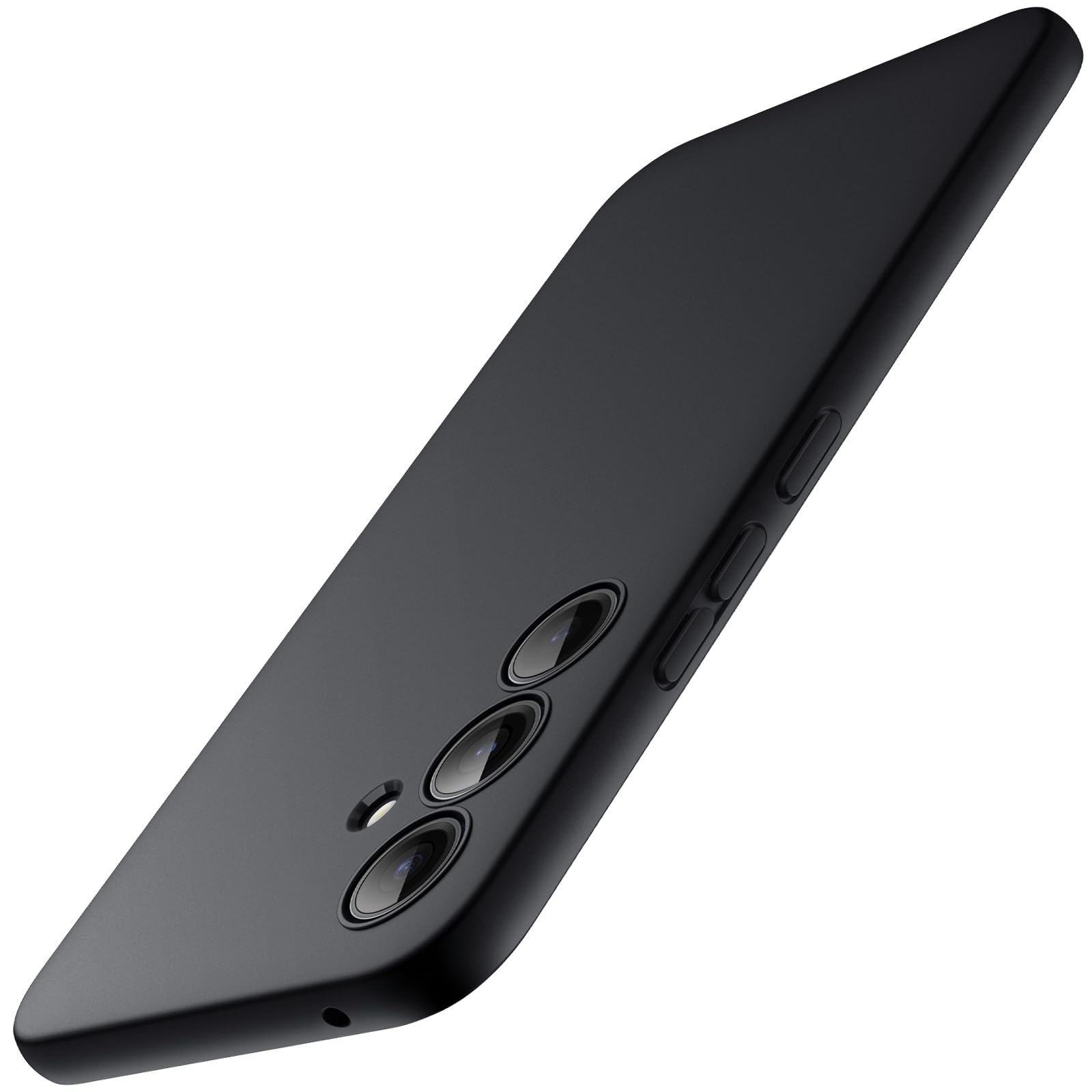 JETech Slim Fit Case for Samsung Galaxy A54 5G 6.4-Inch, Soft TPU Thin Protective Phone Cover with Matte Finish, Shockproof (Black)